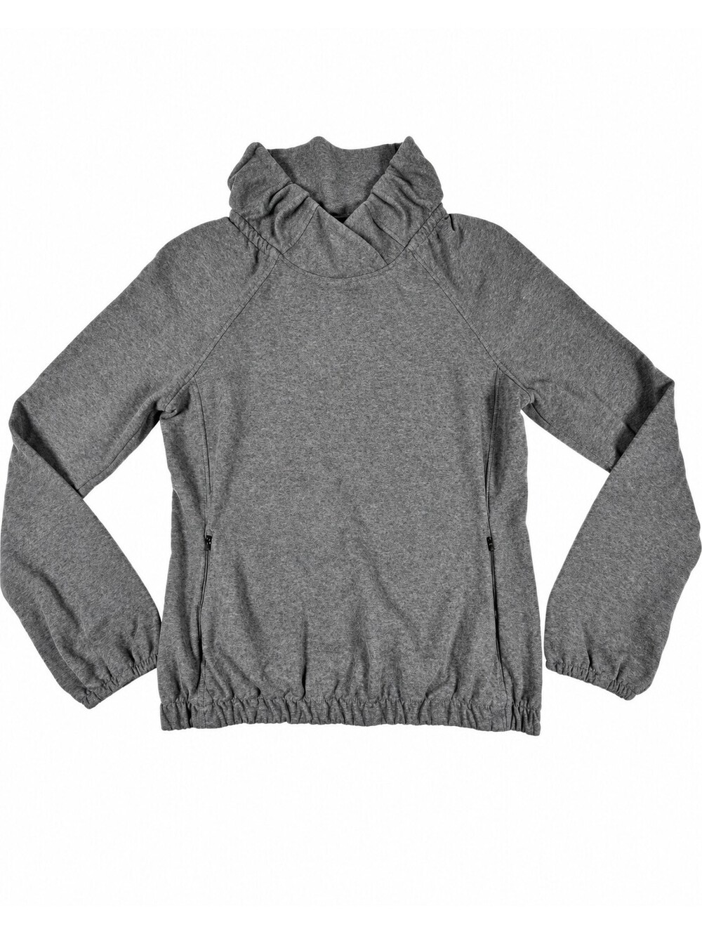 Lululemon Gray Pullover Hoodie Size 6 Cotton Blend